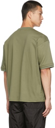 AMBUSH Green Chain Collar T-Shirt