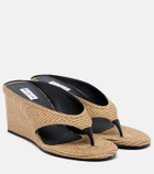 Alaïa Cube wedge sandals