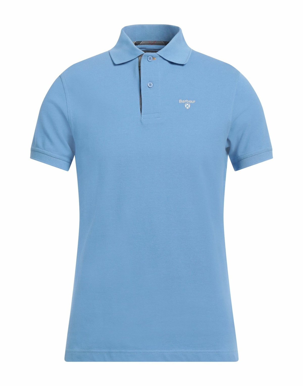 Barbour Mens Polo shirt Sky in Blue