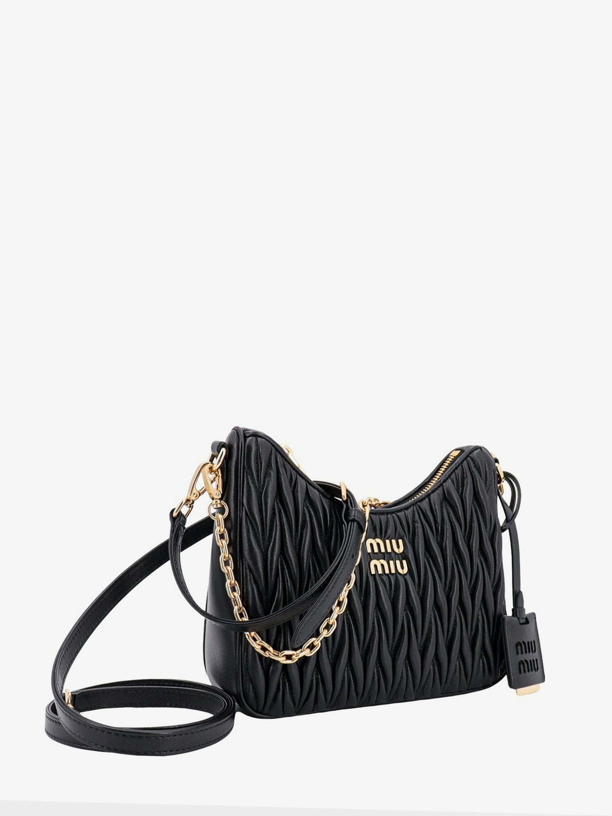 Miu Miu Shoulder Bag Black Womens Miu Miu