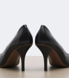The Row Rita leather pumps