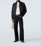 Gucci Web Stripe cotton twill jacket