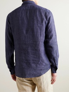 Sunspel - Linen Shirt - Blue