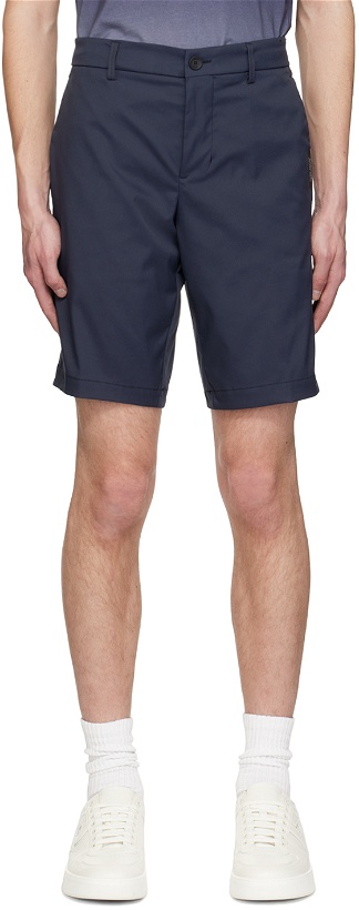 Photo: BOSS Navy Slim-Fit Shorts