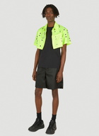 Studio Alch Eyelet Short-Sleeve Shirt