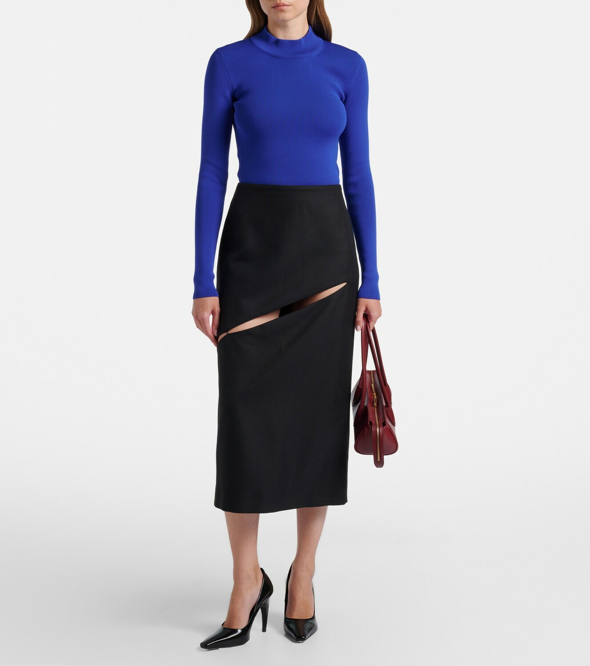 Jil Sander Ribbed-knit sweater