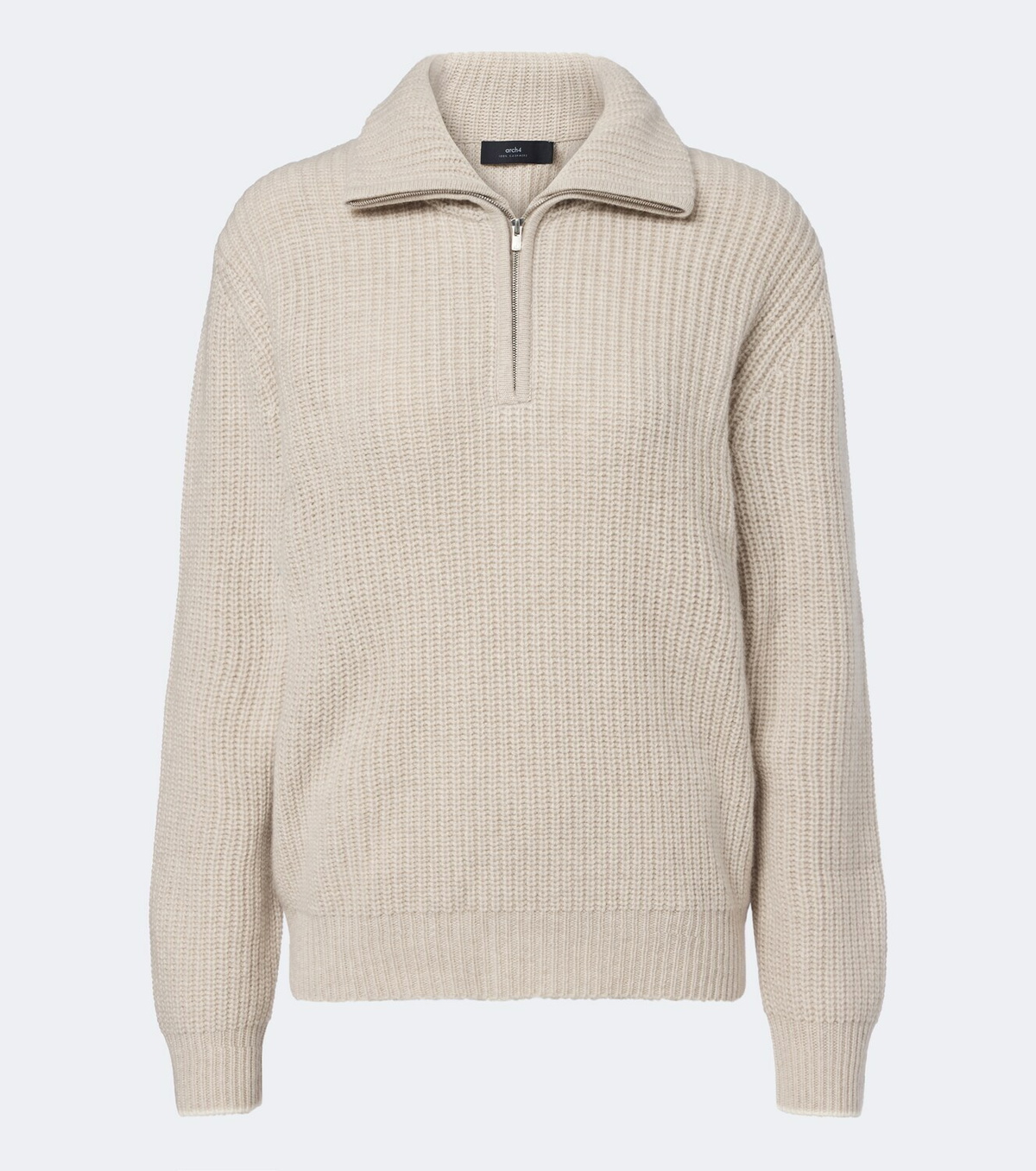 Arch4 Saatchi cashmere zip-up sweater