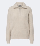 Arch4 Saatchi cashmere zip-up sweater