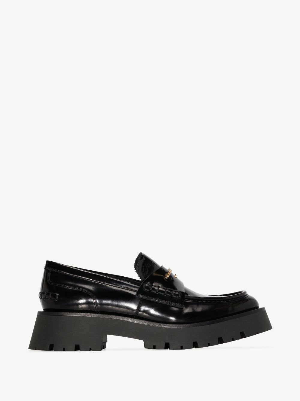 Alexander Wang Carter Lug-Sole Box Loafers Alexander Wang