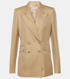 Gabriela Hearst Wool, silk and linen blazer