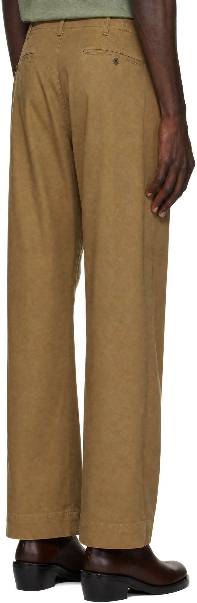 RRL Tan Chino Field Trousers