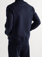 Loro Piana - Silk, Cashmere and Cotton-Blend Zip-Up Cardigan - Blue