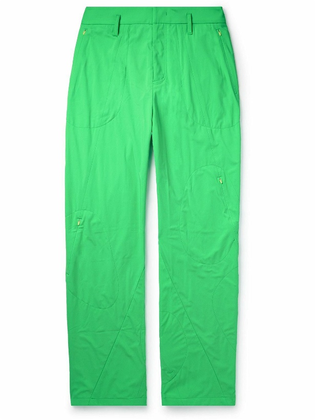 Photo: POST ARCHIVE FACTION - 5.1 Straight-Leg Shell Trousers - Green