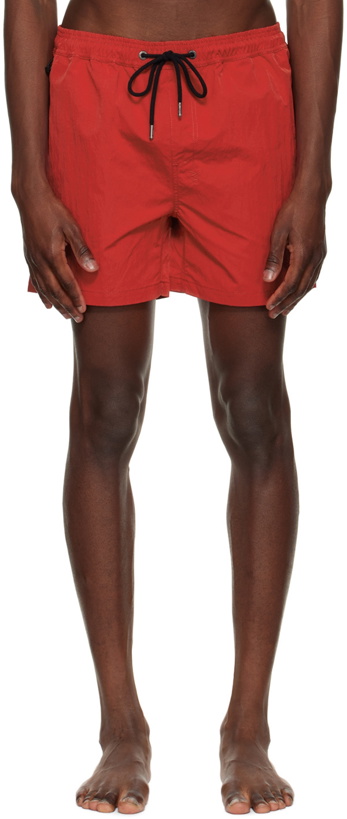 Photo: Ksubi Red Burner Shorts