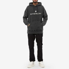 Givenchy Men's Archetype Logo Hoody in Grey