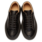 Jil Sander Black Tripon Sneakers