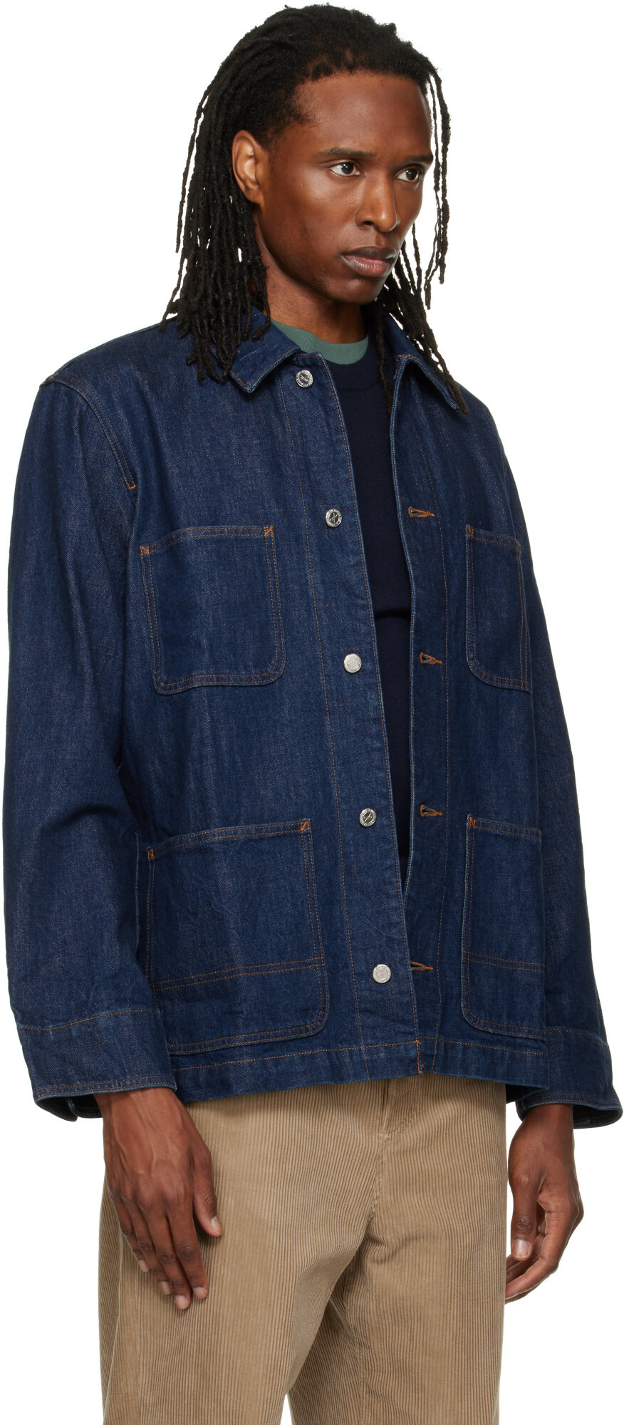 A.P.C. Blue Perec Denim Jacket