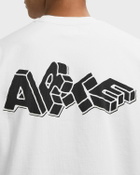 Arte Antwerp Blocks Print Tee White Mens Shortsleefe