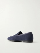 John Lobb - Tyne II Suede Loafers - Blue