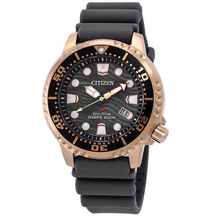 Photo: Citizen Promaster Dive Eco-Drive Gray Dial Mens Watch BN0163-00H