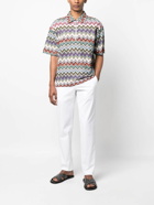 MISSONI - Signature Zigzag Short Sleeve Polo Shirt