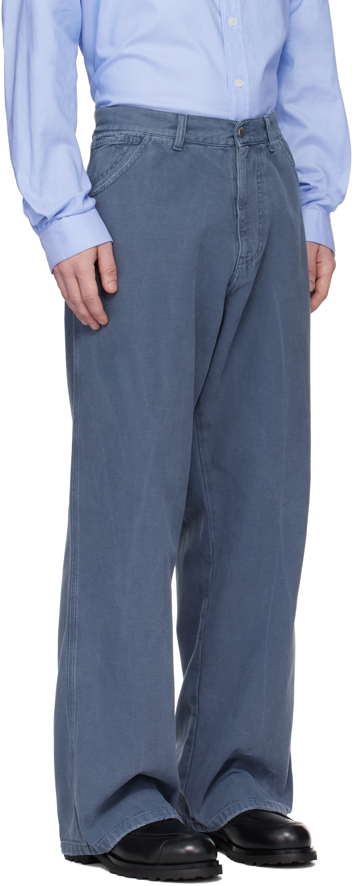 AMBUSH Blue Worker Trousers