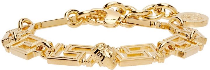 Photo: Versace Gold Grecamania Bracelet