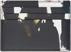 Alexander McQueen Multicolor Graffiti 'The Harness' Card Holder