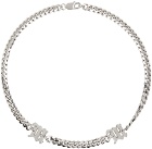 MISBHV Silver Curb Chain Necklace