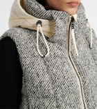 Bogner Falka tweed down vest