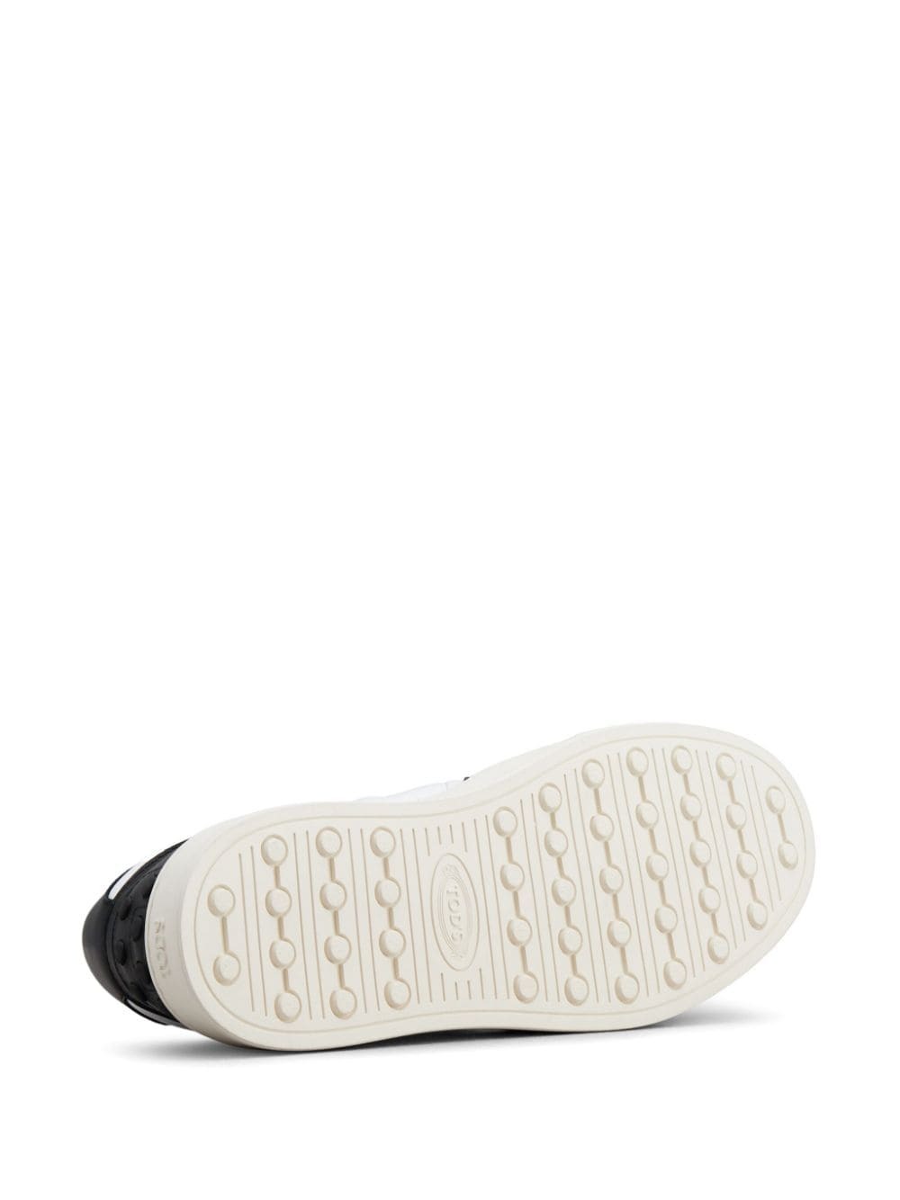 Baskets TOD'S En Cuir Noir à Paillettes - Taille 37 - Parfait état, Style Tennis
