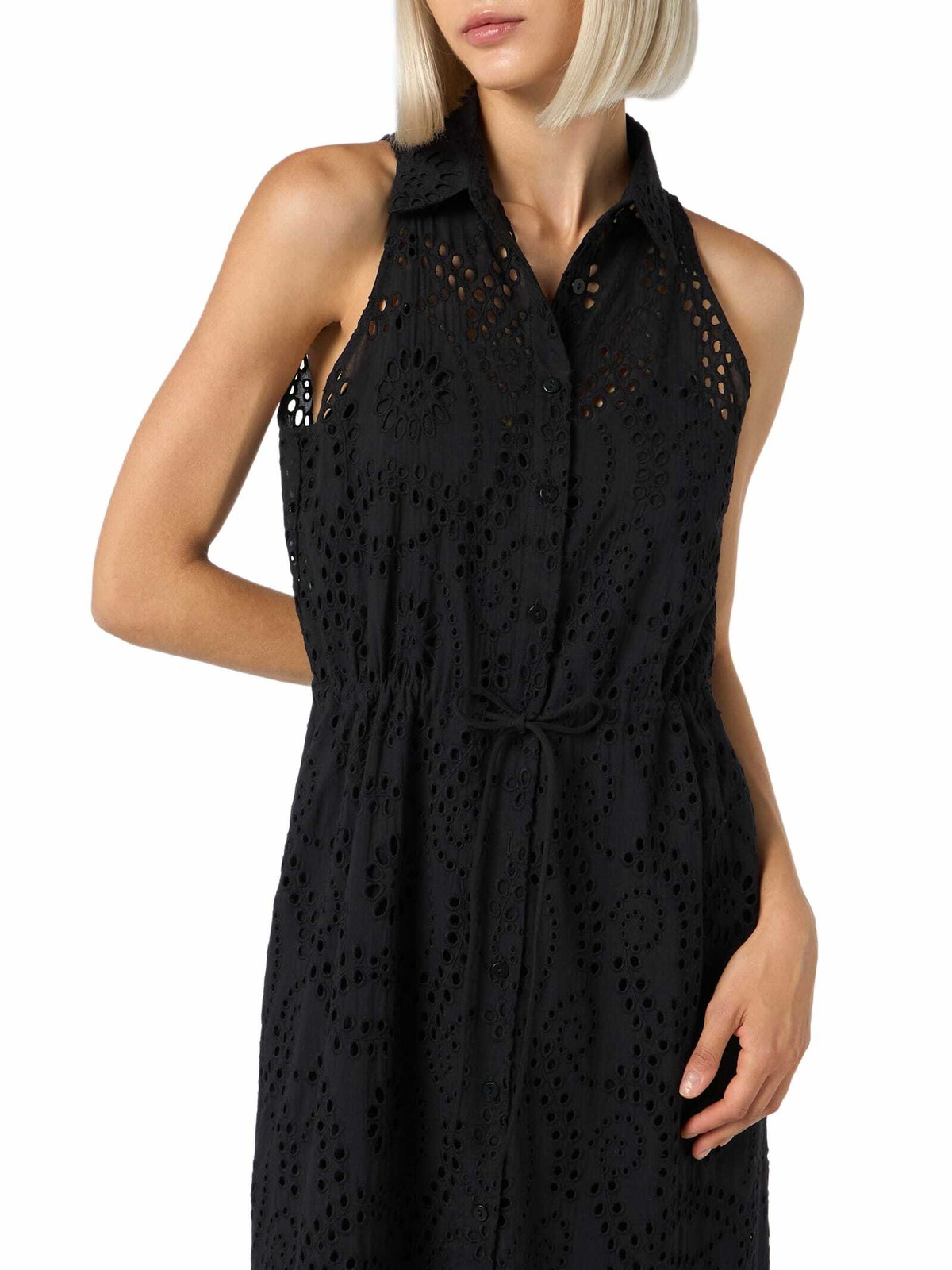 chinese dress ladies Fausta Dress  Pink Sangallo  La Garonne
