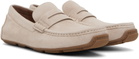 Coach 1941 Taupe Luca Driver Loafers