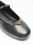Prada Nappa Leather Ballerina Flats