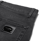 Dolce & Gabbana - Slim-Fit Stretch-Denim Jeans - Men - Black