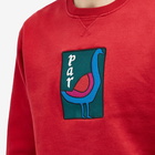 By Parra Men's The Great Goose Sweatshirt in Beet Red