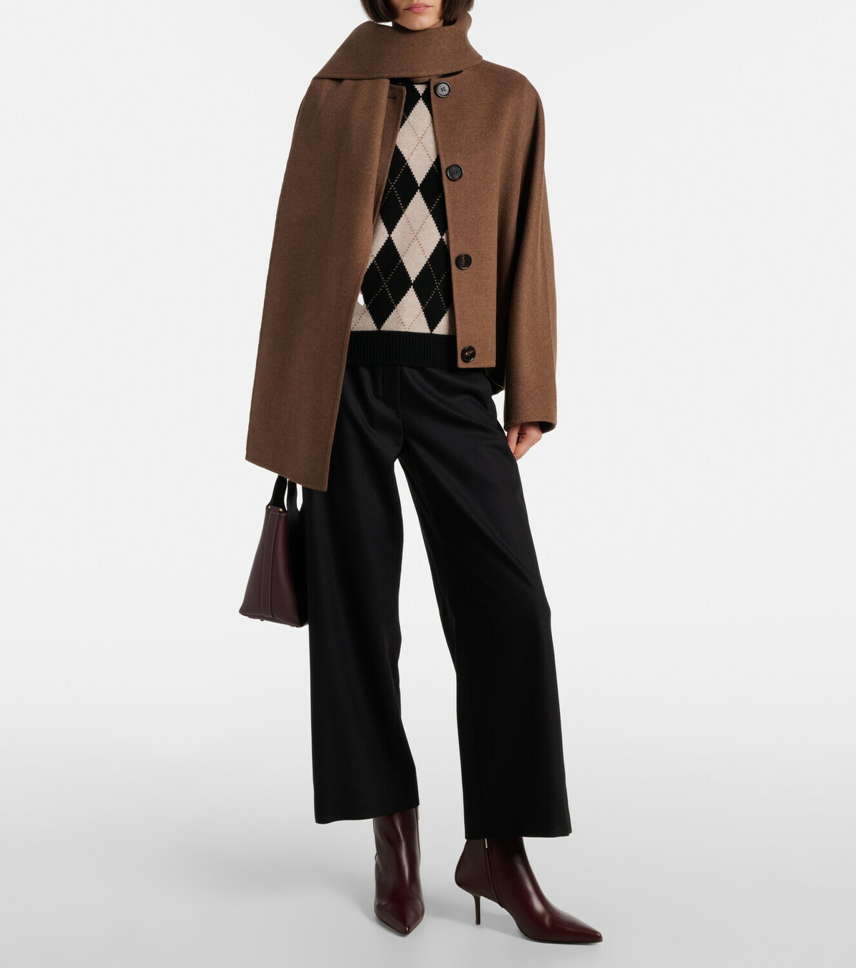 'S Max Mara Wool flannel sweatpants