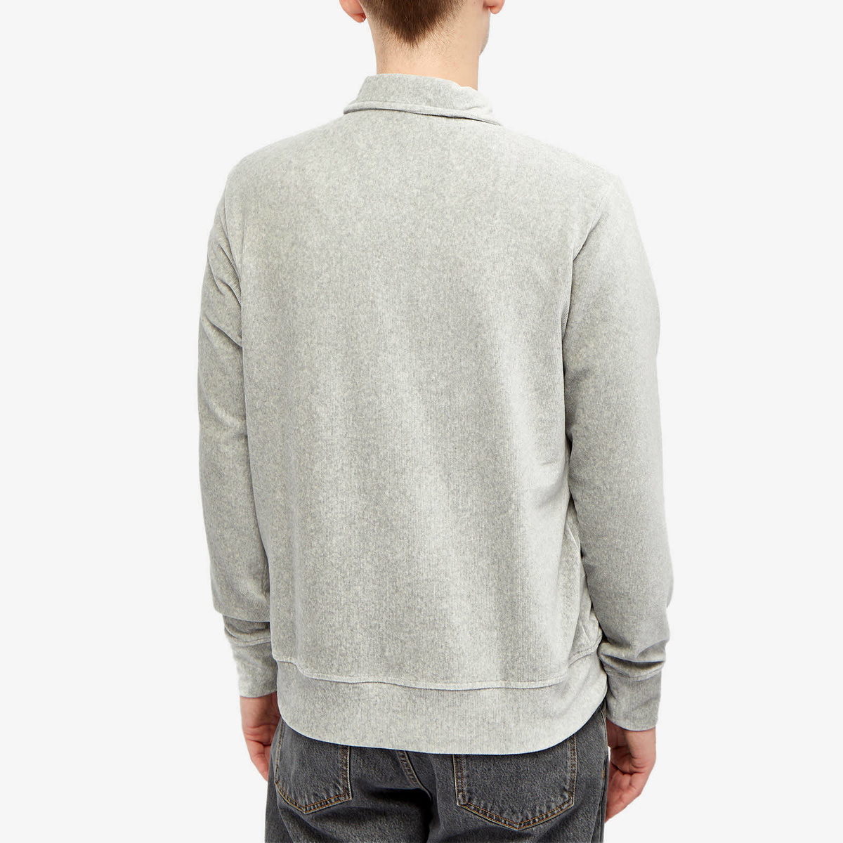 Polo Ralph Lauren Men's Corduroy Quarter Zip Sweat in Andover