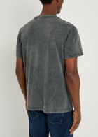 Nudie Jeans Roy Printed Cotton T-shirt Charcoal