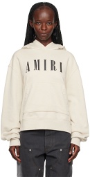 AMIRI Off-White Drop Shoulder Hoodie