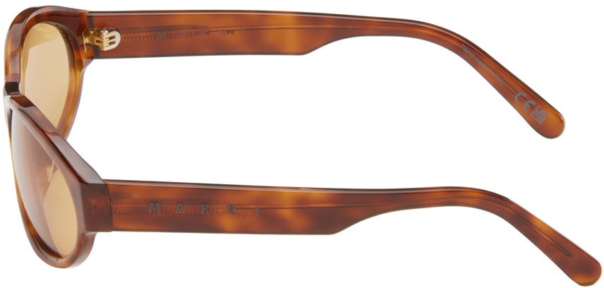 Marni Brown Ozound Sunglasses Marni display picture 3