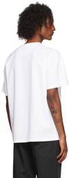 Valentino White 'Valentino' Print T-Shirt