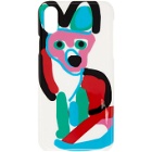 Maison Kitsune Multicolor Acide Fox iPhone X Case