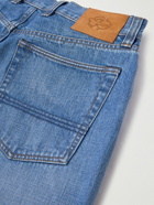 Drake's - Straight-Leg Selvedge Jeans - Blue