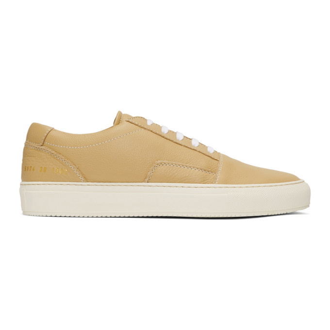 Photo: Common Projects Tan Suede BBall Low Sneakers
