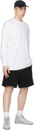 WARDROBE.NYC Black Track Shorts