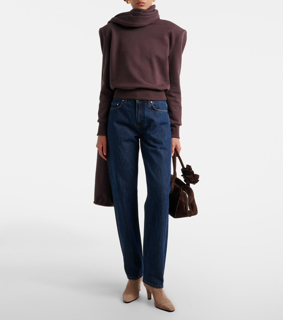 Paris Texas Belle suede ankle boots