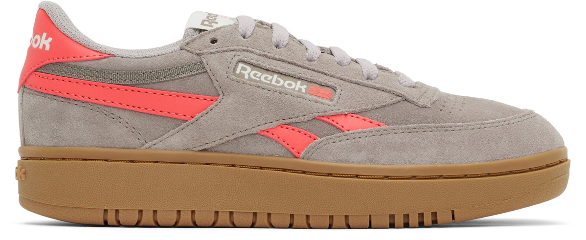 Reebok Classics Gray Club C Double Revenge Sneakers
