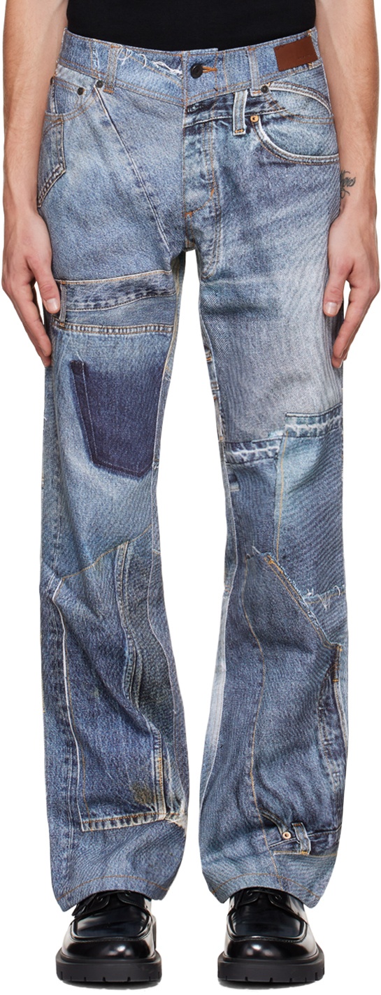 Andersson Bell Blue Vintage Rework Jeans Andersson Bell