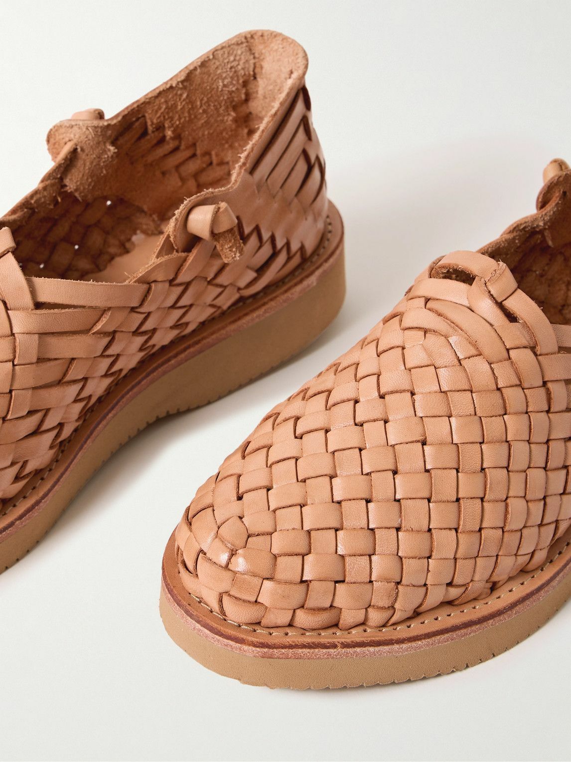 yuketen crus woven leather sandals